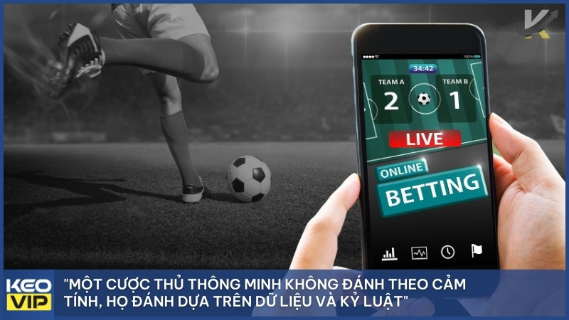 Cược thủ thông minh đặt cược theo dữ liệu và kỷ luật, không cảm tính.